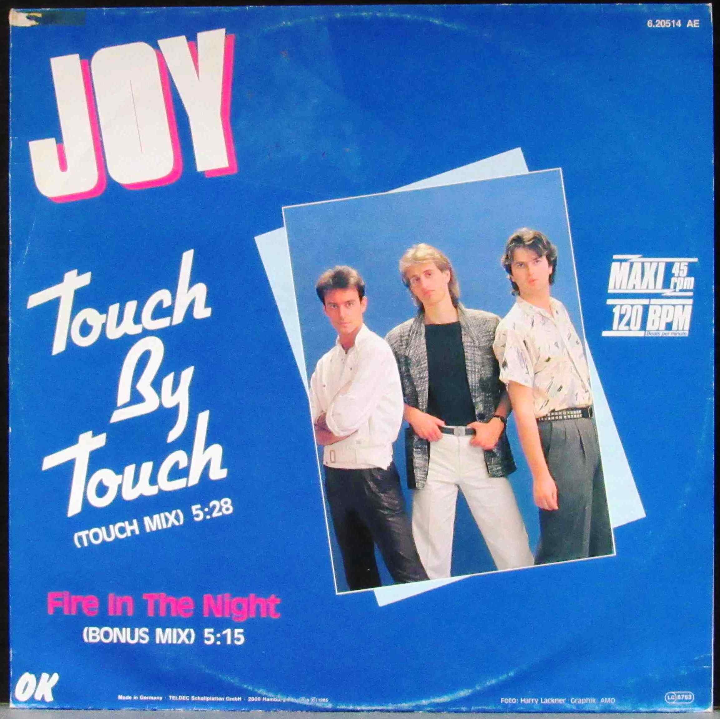 Хит группы джой. Joy Touch by Touch. Joy группа 1986. Joy обложки альбомов. Joy Touch by Touch обложка.