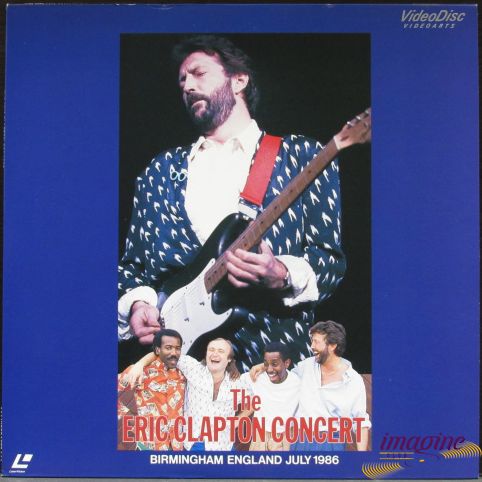 Birmingham England July 1986 Clapton Eric