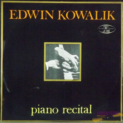 Piano Recital Kowalik Edwin