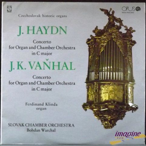 Historicke Organy Haydn Joseph/Vanhal J.K.