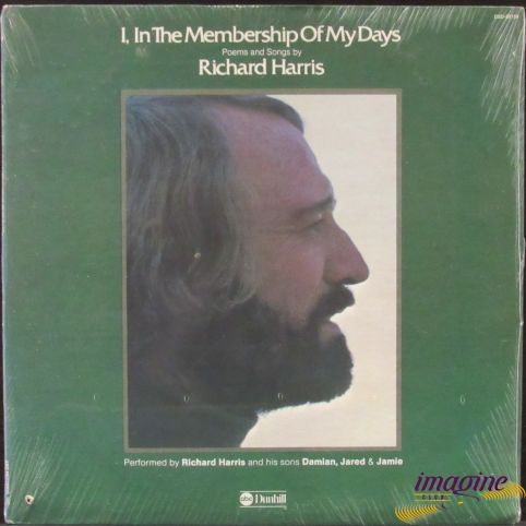 I, In The Membership Of My Days Harris Richard