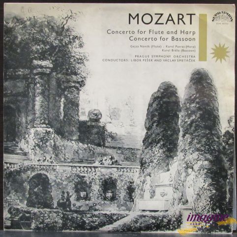 Mozart Concerto For Flute And Harp Concerto For Bassoon Mozart Wolfgang Amadeus