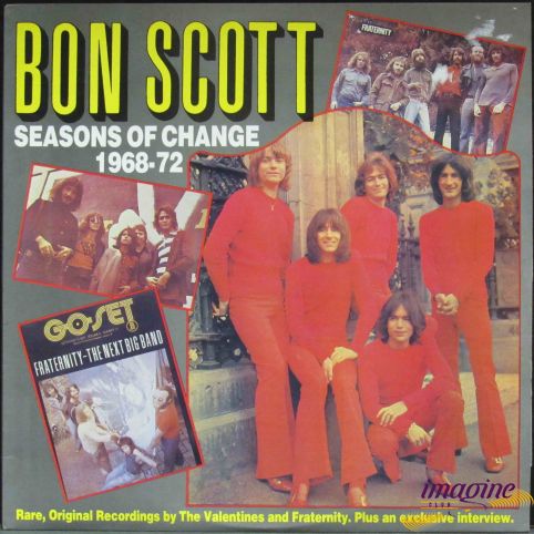 Seasons Of Change 1968-1972 Scott Bon