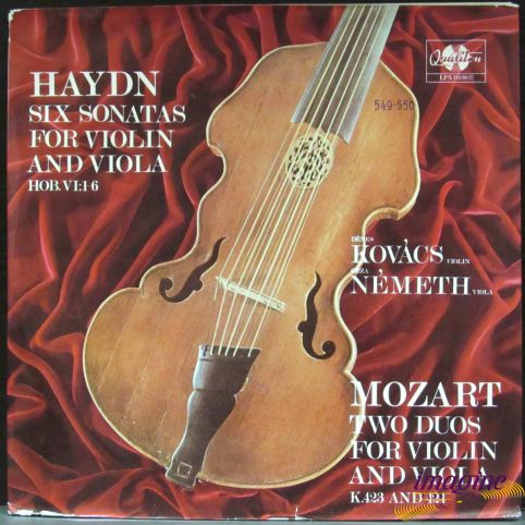 Six Sonatas For Violin And Viola/Two Duos For Violin And Viola Haydn/Mozart
