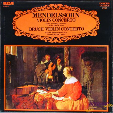 Violin Concerto Mendelssonh Felix/Bruch Max