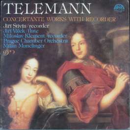 Concertante Works With Recorder Telemann Georg Philipp