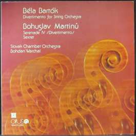 Divertimento For String Orchestra Bartok Bela/Martinu Bohuslav