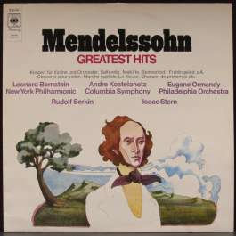 Greatest Hits Mendelssohn Felix