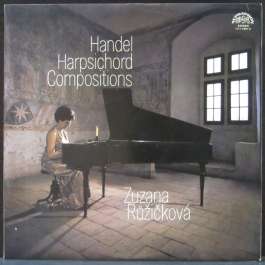 Handel Harpsichord Compositions Ruzickova Zuzana