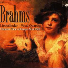 Liebeslieder - Vocal Quartets Brahms Johannes