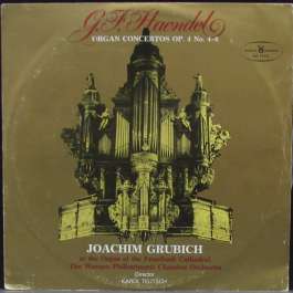 Organ Concertos Op. 4 No. 4 - 6 Handel George Frideric