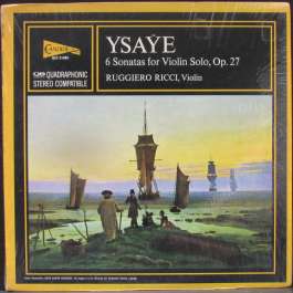 Sonatas For Violin Solo Op.27 Ysaye Eugene