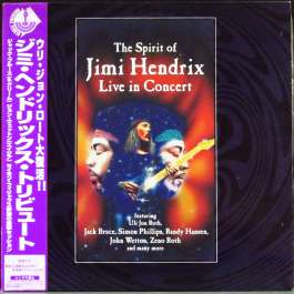 Spirit Of Jimi Hendrix Live In Concert Hendrix Jimi