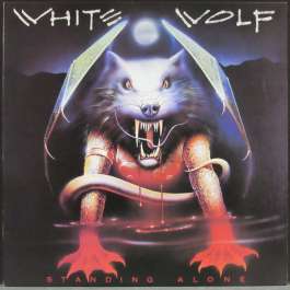 Standing Alone White Wolf