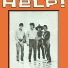 Магнит Beatles Help! Orange