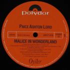 Malice In Wonderland Paice/Ashton/Lord