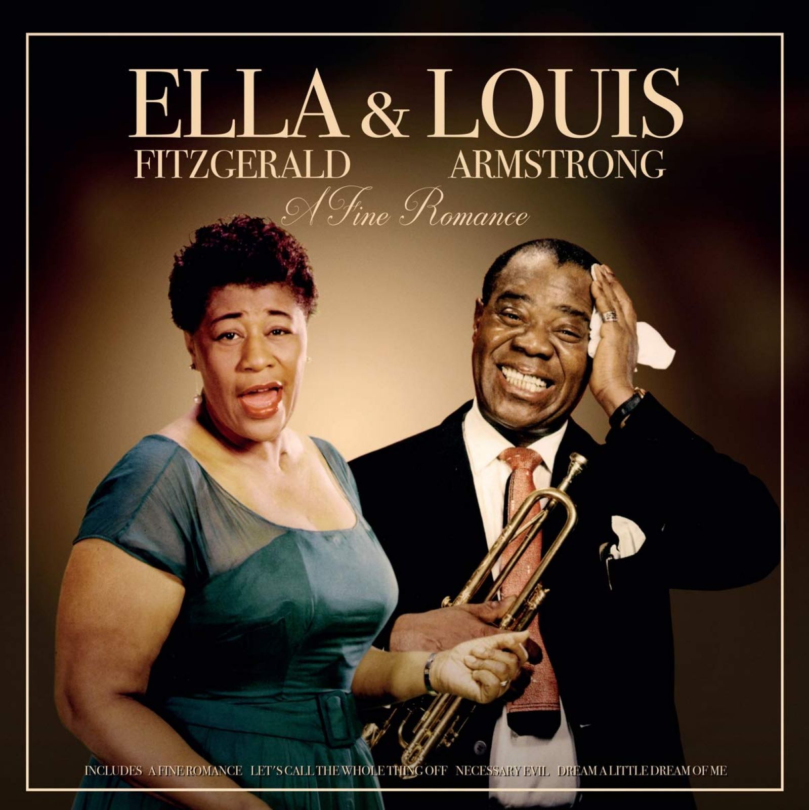 Пластинка A Fine Romance Fitzgerald Ella & Armstrong Louis. Купить A