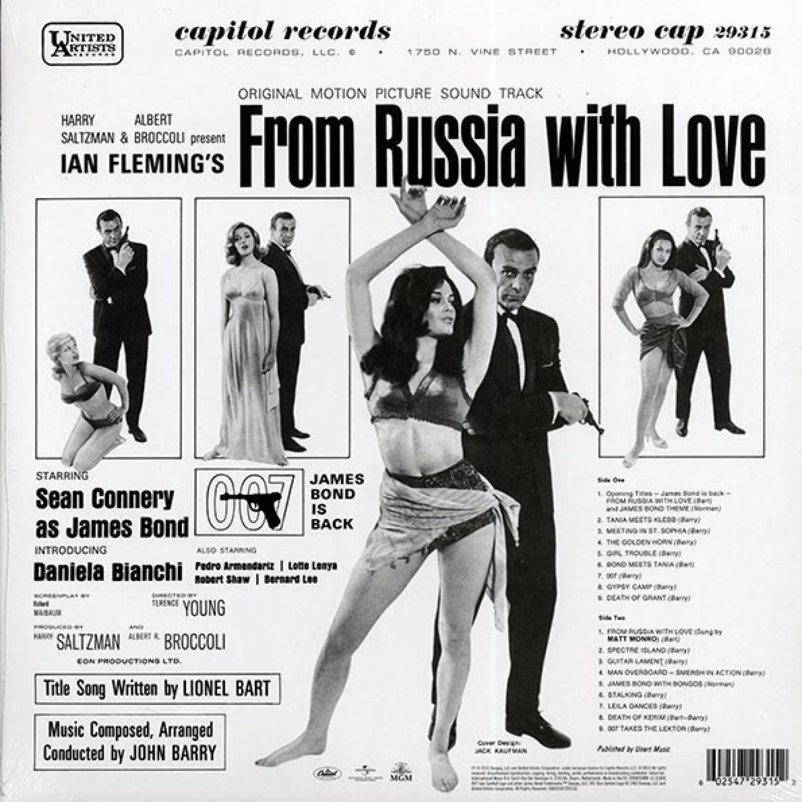 Пластинка From Russia With Love Ost Купить From Russia With Love Ost