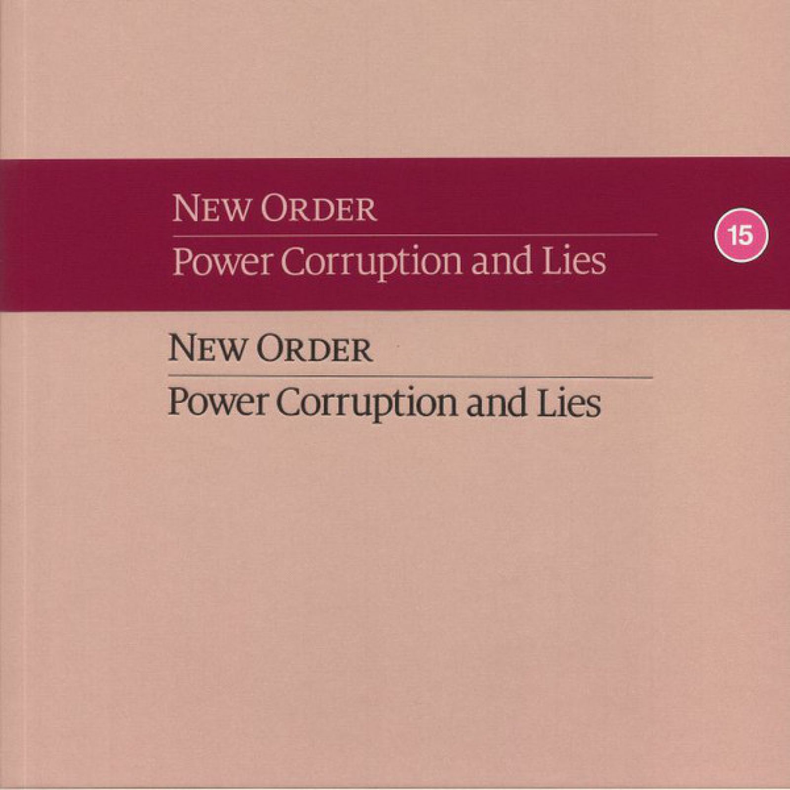 Arriba 97+ Foto New Order Power, Corruption & Lies Cena Hermosa